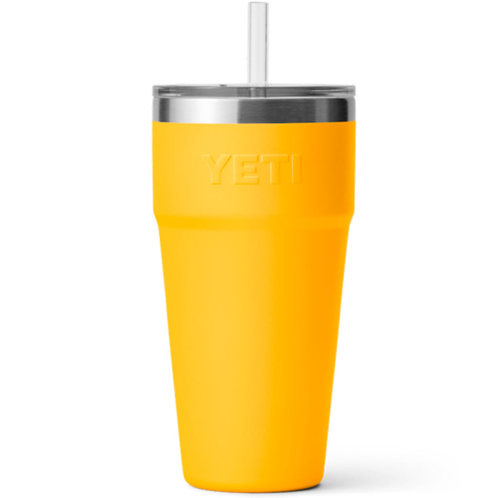 Vaso Yeti Rambler 26 oz Cup With Straw Alpine Yellow – CACTUS