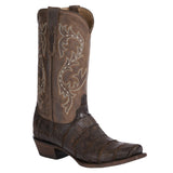 Botas Lucchese Burk M3195.74 Alligator Chocolate