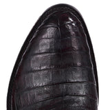 Botas Lucchese Charles M1637.R4 Black Cherry Caiman