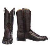 Botas Lucchese Gerard N3049.C2 Black Cherry Caiman