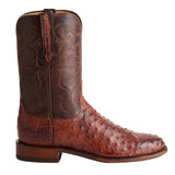 Botas Lucchese Ostrich N3040-C2 Chocolate