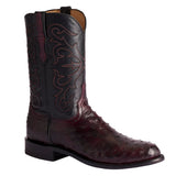 Botas Lucchese Ostrich N3042-C2 Black Cherry