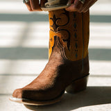 Botas Lucchese Carpincho GY1100.73 Chocolate