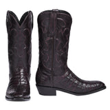 Botas Lucchese Charles M1637.14 BLK Cherry Caiman
