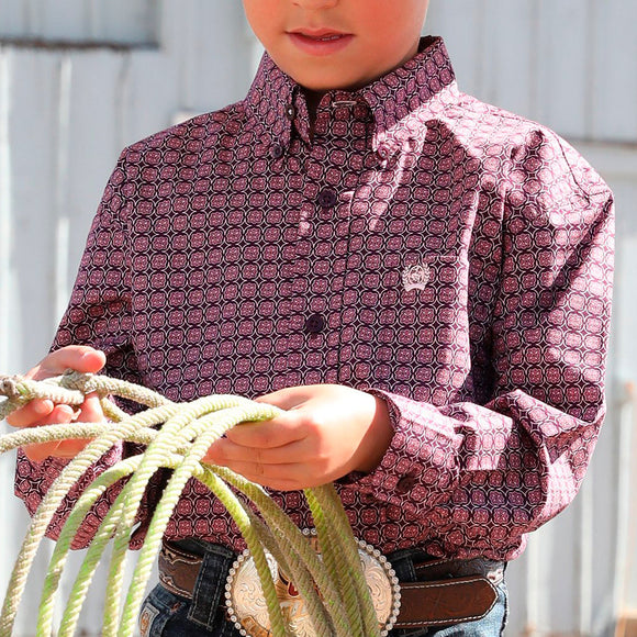 Camisa Cinch Boys Mod MTW7060379