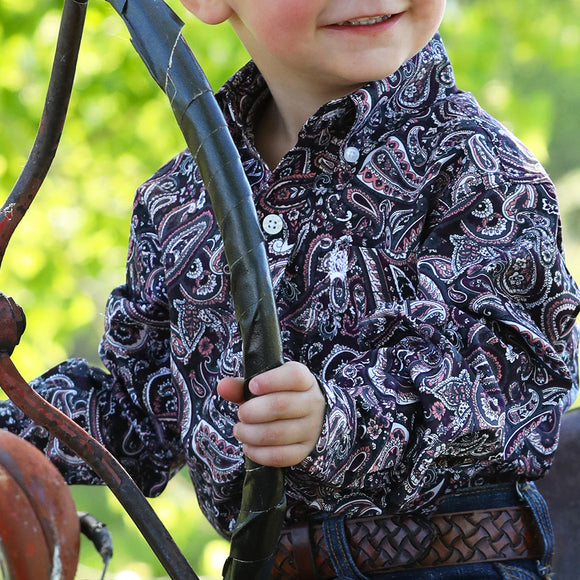 Camisa Cinch Boys Mod MTW7061378