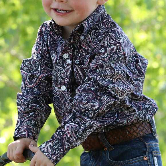 Camisa Cinch Boys Mod MTW7062378