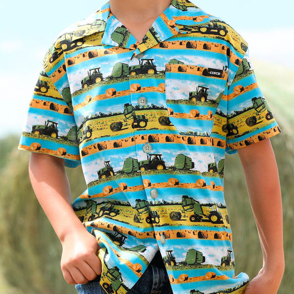 Camisa Cinch Boys Mod MTW7170002