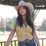 Camisa Cinch Para Dama Mod CTV7532001 Gld