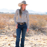 Camisa Cinch Para Dama Mod MSW9164259