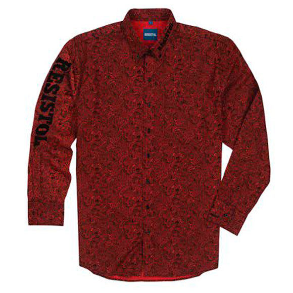 Camisa Resistol Marketing Red Paisley Boys