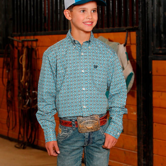 Camisa Cinch Boys Mod MTW7060386