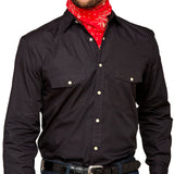Camisa Lucchese Mod AZ20001 Black