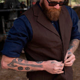 Chaleco Outback Mod 29829 Jessie Canvas Brown