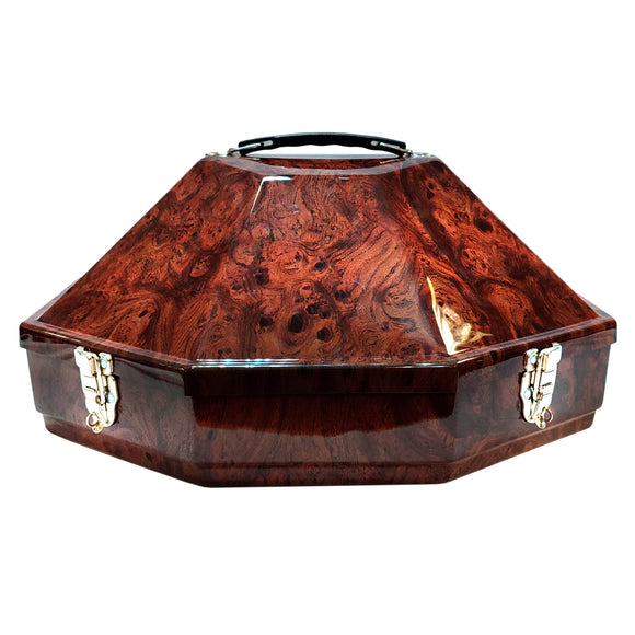 Estuche Burl Warlnut Natural