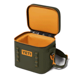 Hielera Yeti Hopper Flip 12 Olive/King Crab Orange
