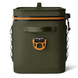 Hielera Yeti Hopper Flip 18 Olive/King Crab Orange