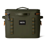 Hielera Yeti Hopper Flip 18 Olive/King Crab Orange