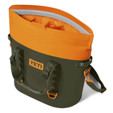 Bolsa YETI Hopper M30 2.0 Olive/King Crab Orange