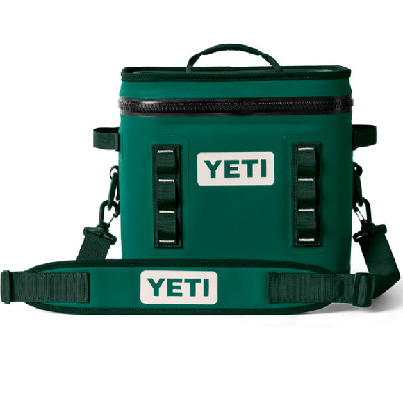 Hielera Yeti Hopper Flip 12 Black Forest Green
