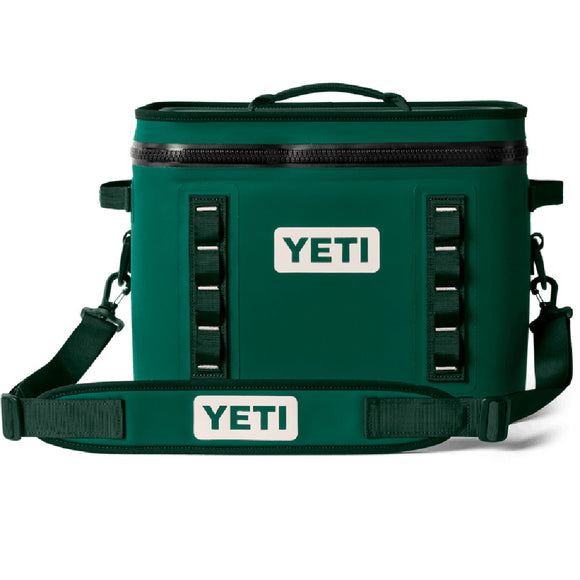 Hielera Yeti Hopper Flip 18 Black Forest Green