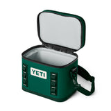 Hielera Yeti Hopper Flip 8 Black Forest Green