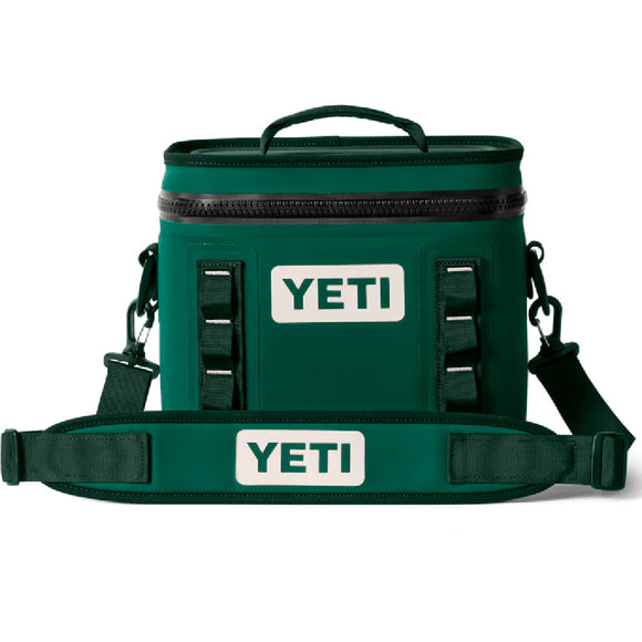 Hielera Yeti Hopper Flip 8 Black Forest Green