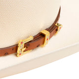 Larry Mahan Corona 30X Natural Copa 65 Ala 4" Cogn