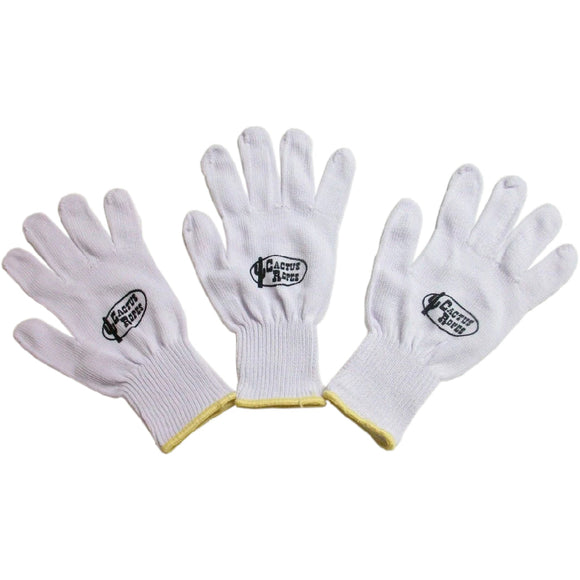Paquete 24 Guantes Blancos Cactus Ropes