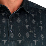 Playera Tipo Polo Cinch Mod MTK1865033