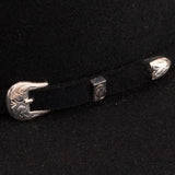Resistol Midnight 6X Black Open Crown