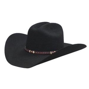 Stetson Monterey 6X Black Ala 4 1/4