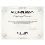 Stetson Diamante 1000X Black