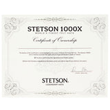 Stetson Diamante 1000X Silverbelly