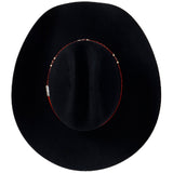 Stetson Monterey 6X Black Ala 4 1/4