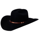 Stetson Monterey 6X Black Ala 4 1/4