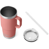 Taza Yeti Rambler 25 oz Straw Mug Wild Sandstone Pink