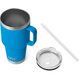 Taza Yeti Rambler 35 oz Straw Cup Big Wave Blue