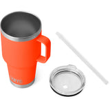 Taza Yeti Rambler 35 oz Straw Cup Papaya