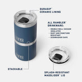 Termo Yeti Rambler 10 oz cl 2.0 Ms Ridgeline