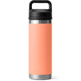 Termo Yeti Rambler 18 oz Bottle Chug Lowcountry Peach