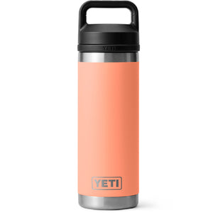 Termo Yeti Rambler 18 oz Bottle Chug Lowcountry Peach