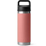 Termo Yeti Rambler 18 oz Bottle Chug Sandstone Pink