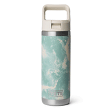 Termo Yeti Rambler 18 oz C Straw Bottle Seafoam Pattern