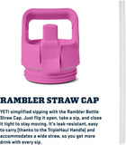 Termo Yeti Rambler 18 oz Bottle Chug Straw Bottle  Pwp/Wflower