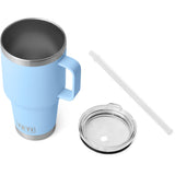 Taza Yeti Rambler 35 oz Straw Cup Big Sky Blue