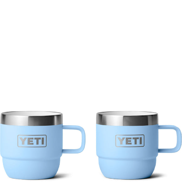 Taza Yeti Rambler 6 oz Mini Mugs Stackable Ms Big Sky Blue