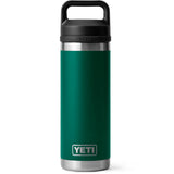 Termo Yeti Rambler 18 Oz Bottle Chug Black Forest Green
