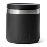 Tupper Yeti Rambler 8 Oz Food Jar Black