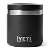 Tupper Yeti Rambler 8 Oz Food Jar Black